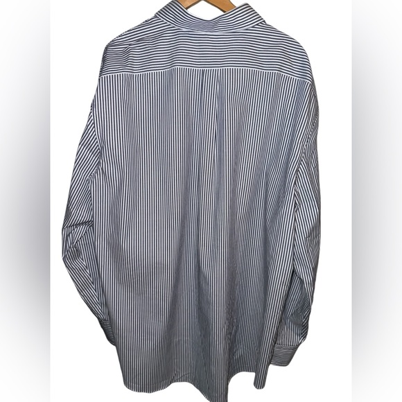 Lauren Ralph Lauren Black Label Shirt Mens 2XL 18 1/2 34/35 Stretch Regular Fit - Picture 5 of 7